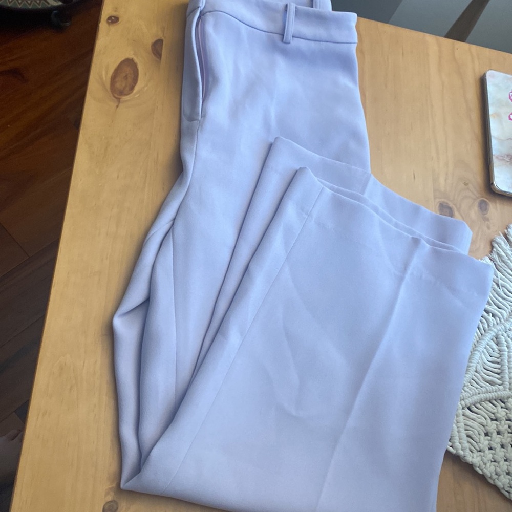 Lavender purple wide leg pants trousers by Yoox Corporation never worn.